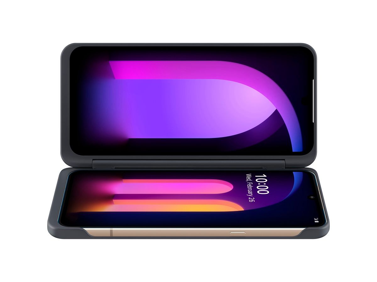 新品未使用 LG L-51A LG V60 ThinQ DualScreen LG V60 ThinQ™ 5G Dual Screen for T-Mobile | LG USA