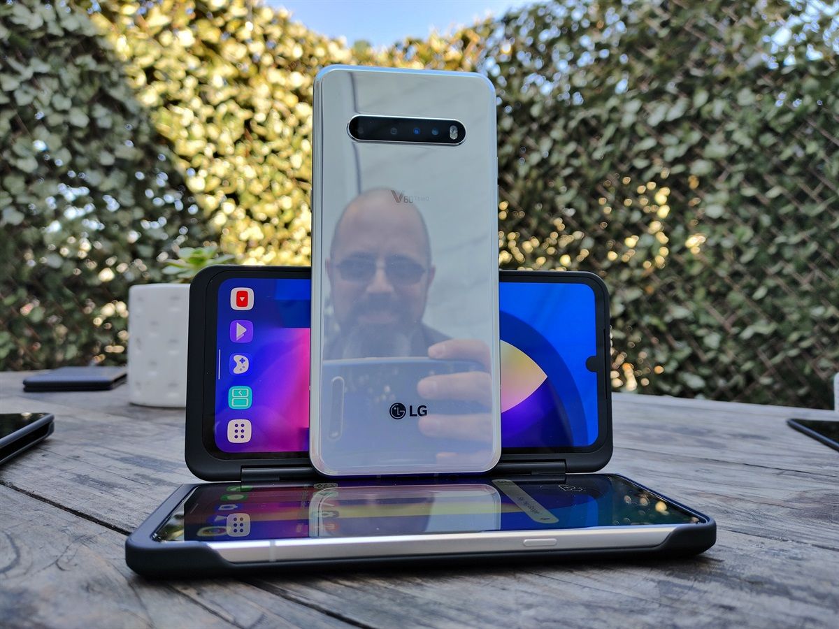 LG V60 ThinQ 5G L-51A 「Dual Screen」 LG Dual Screen™ for LG V60 ThinQ™ 5G (LMV605NAUSATB) | LG USA