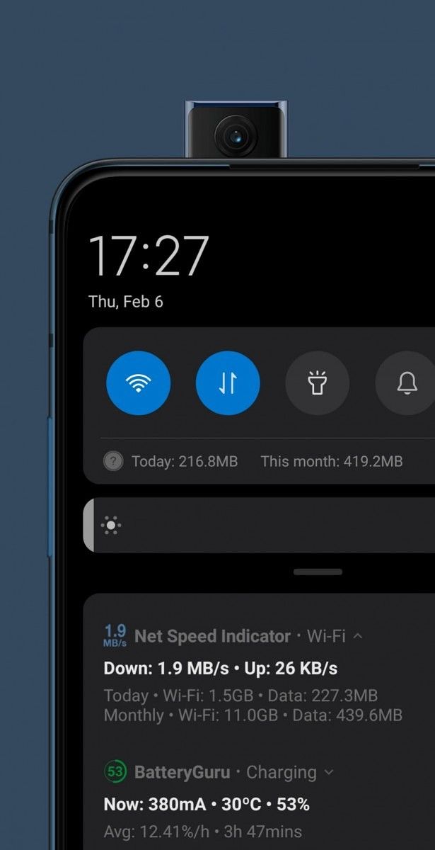 Net Speed Indicator is a free app to show your download/upload speeds ...