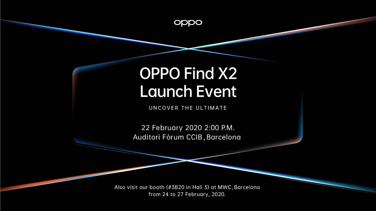 OPPO Find X2 invitation letter