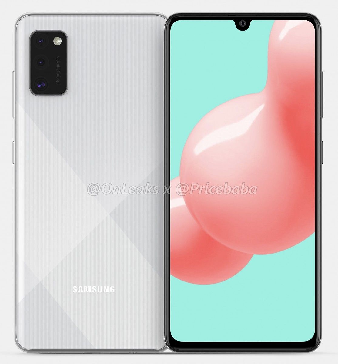 Samsung Galaxy A41 leaks with 48MP triple camera and