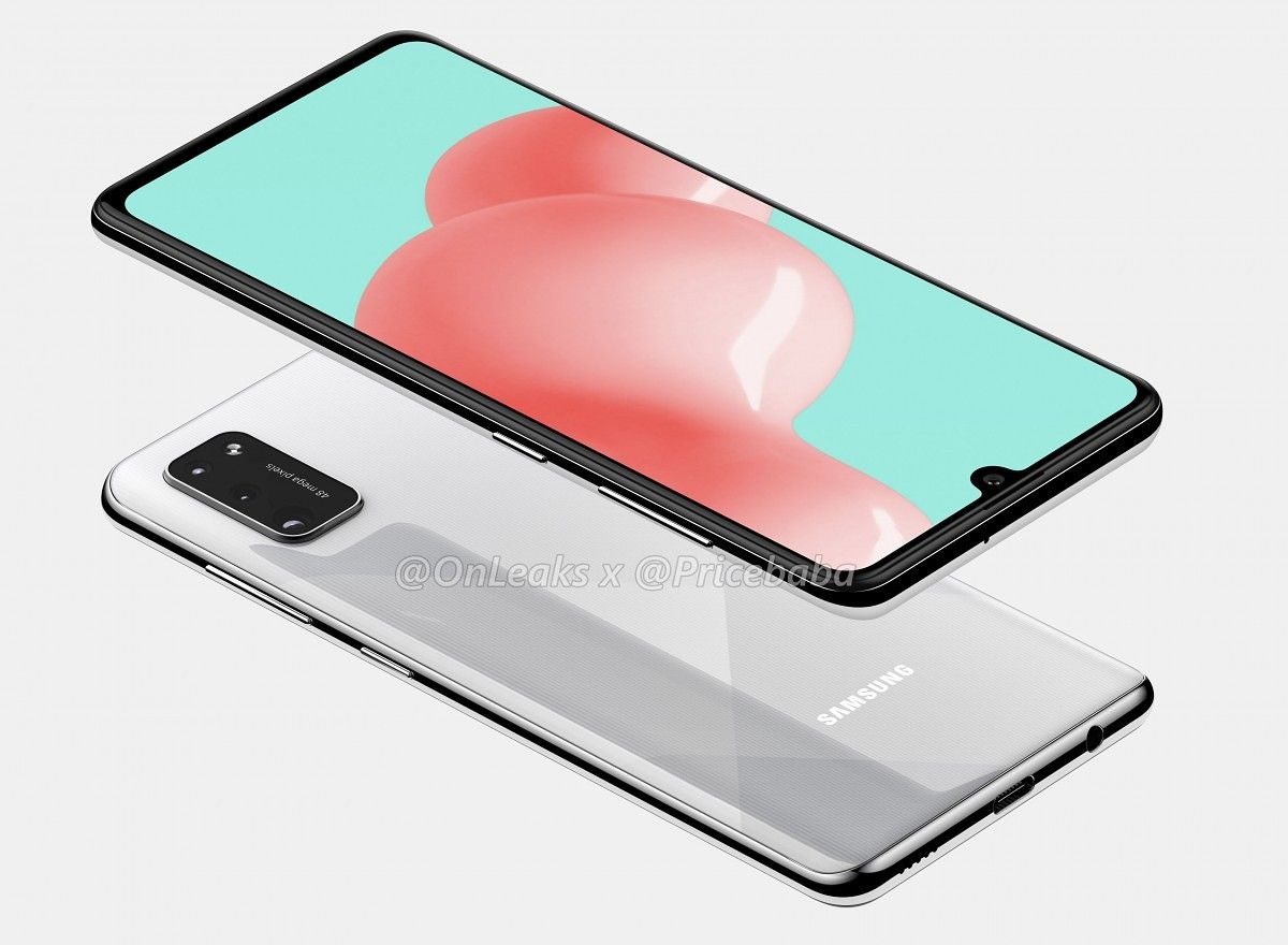 Samsung Galaxy A41 SC-A41 ホワイト Galaxy A41 announced with AMOLED display and 48MP camera