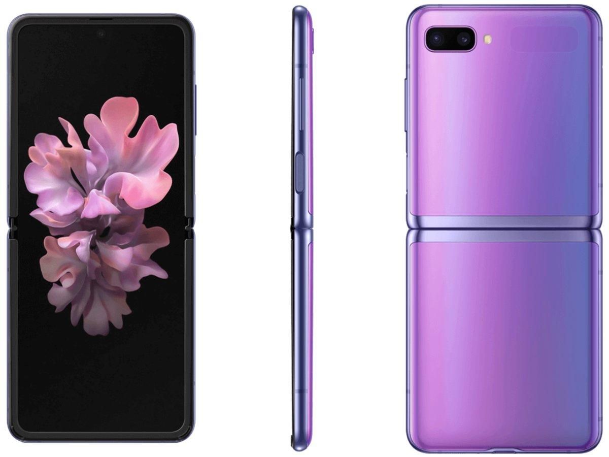 Samsung Galaxy Z Flip in Mirror Purple