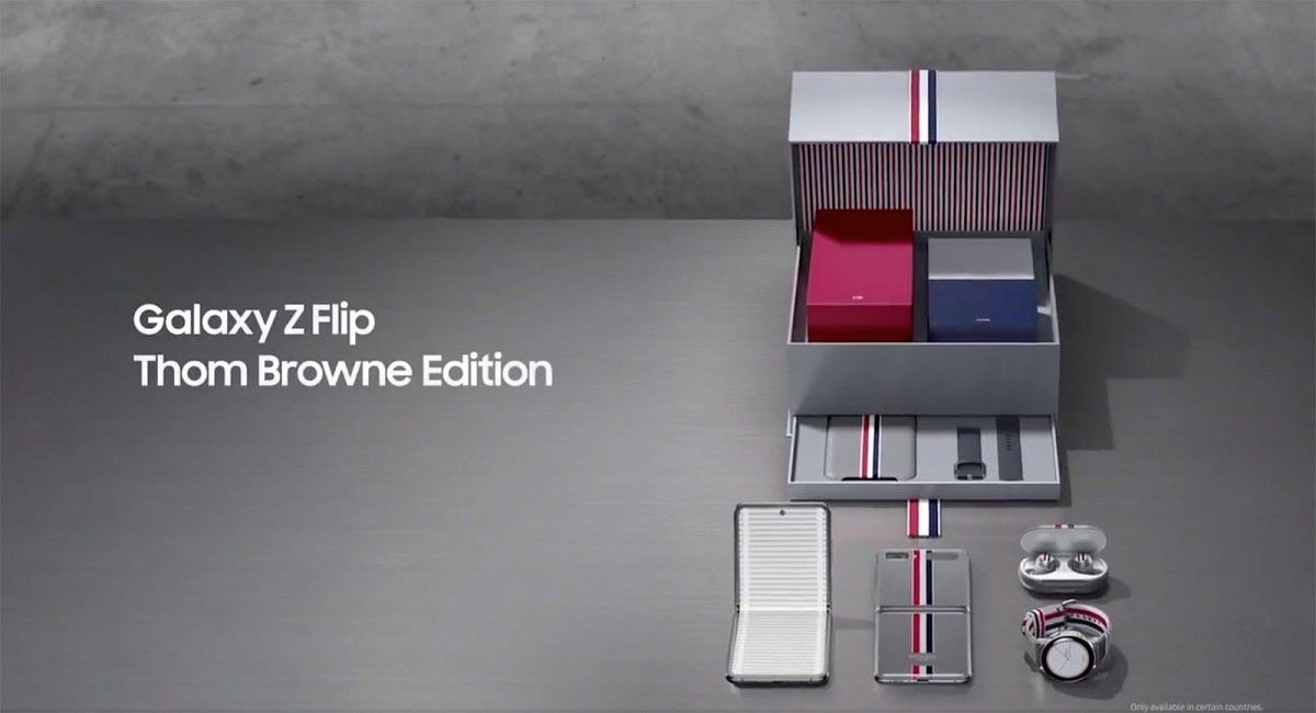 Samsung Galaxy Z Flip Thom Browne Edition