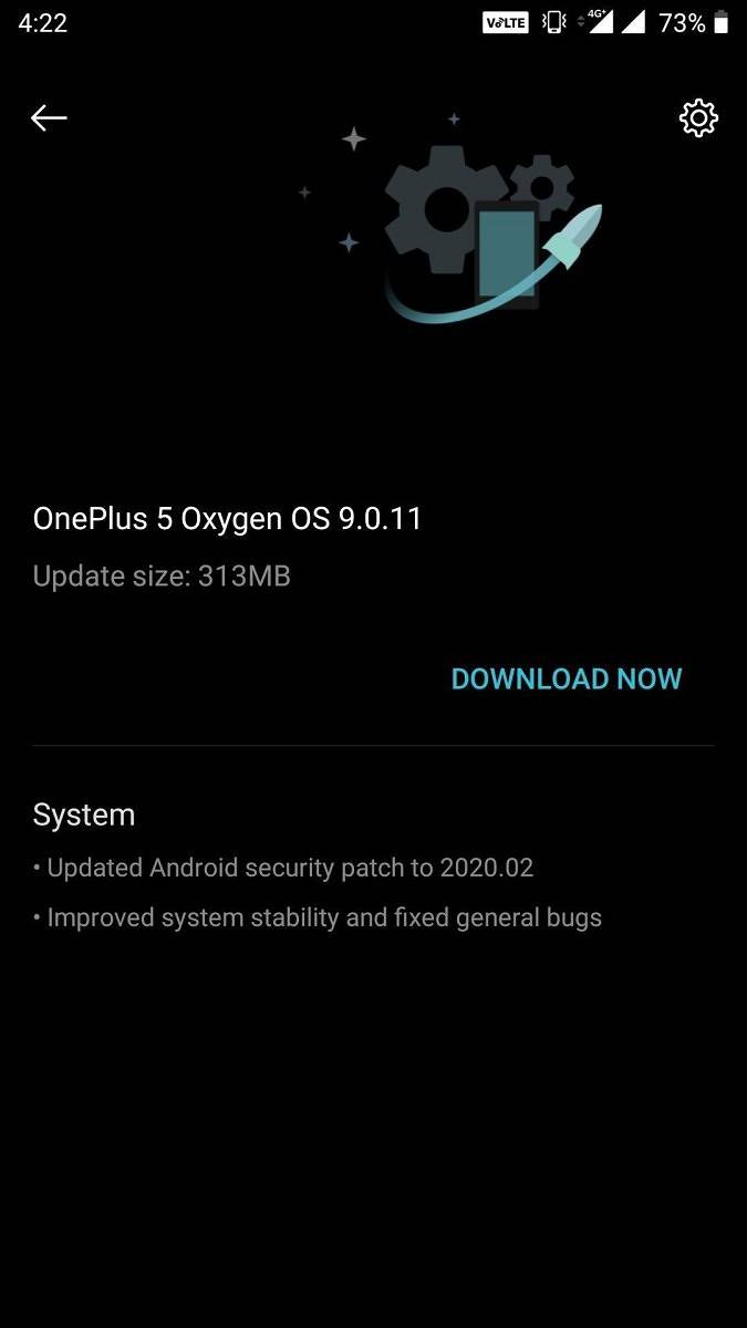 OxygenOS 9.0.11 for OnePlus 5