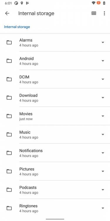 Android 11 screen recorder