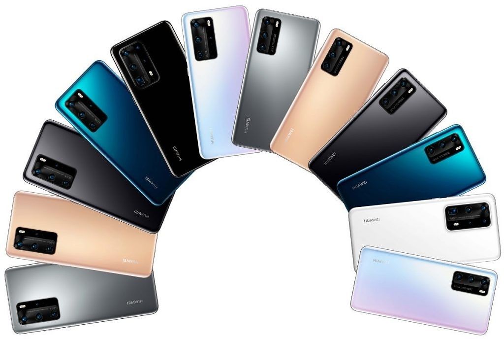 【美品】Huawei P40 Pro 国内版 ＆豪華おまけ多数 Huawei P40, P40 Pro, P40 Pro Premium Edition color variants shown