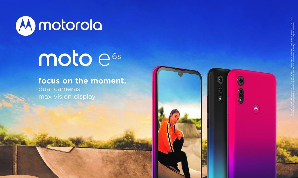 Motorola reveals the new Moto E6s budget smartphone