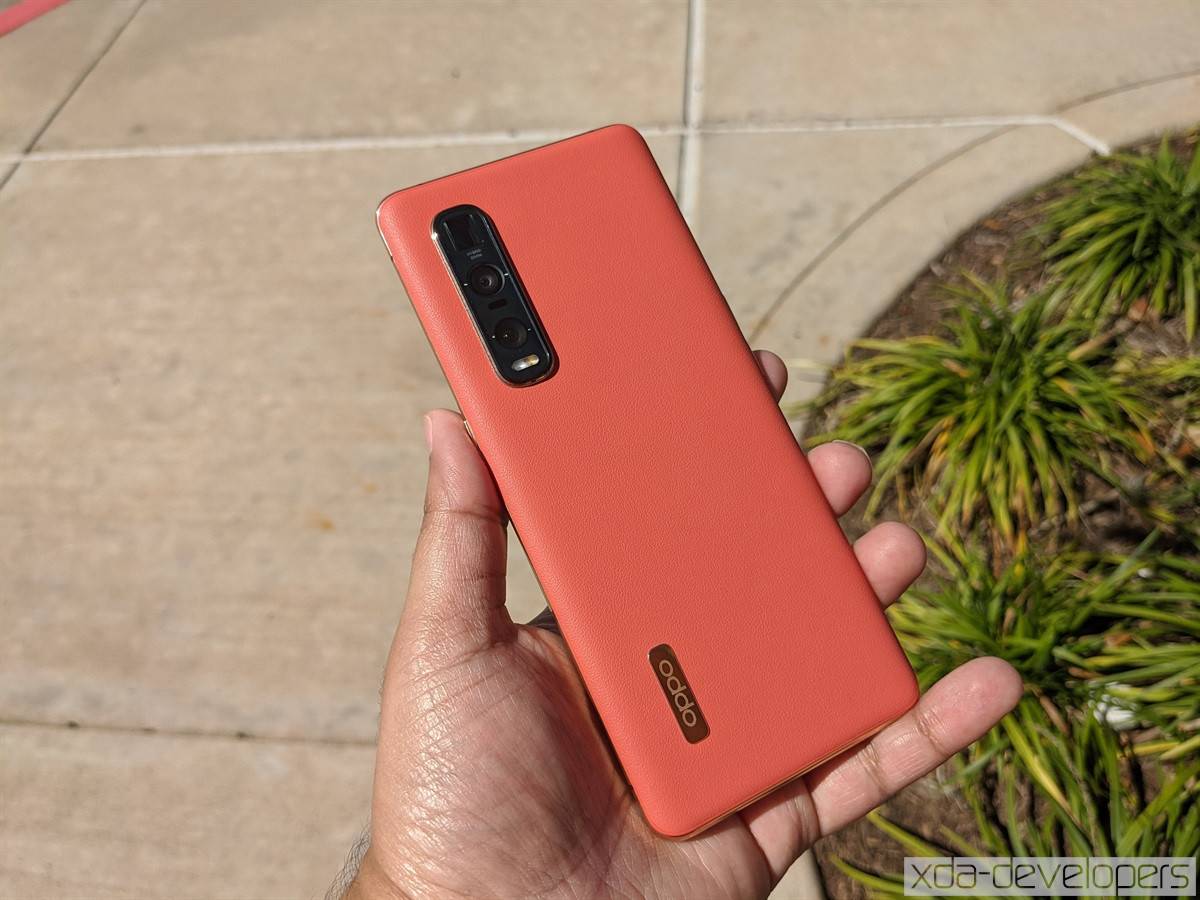 OPPO Find X2 Pro Orange Vegan Leather
