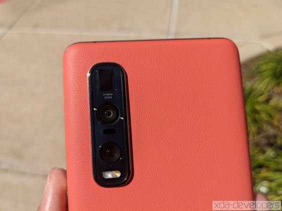 OPPO Find X2 Pro Orange Vegan Leather