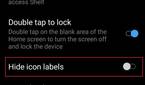 OnePlus Launcher 4.3.3 hide icon labels