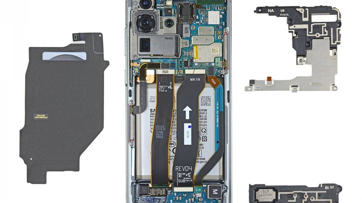 Samsung Galaxy S20 Ultra teardown
