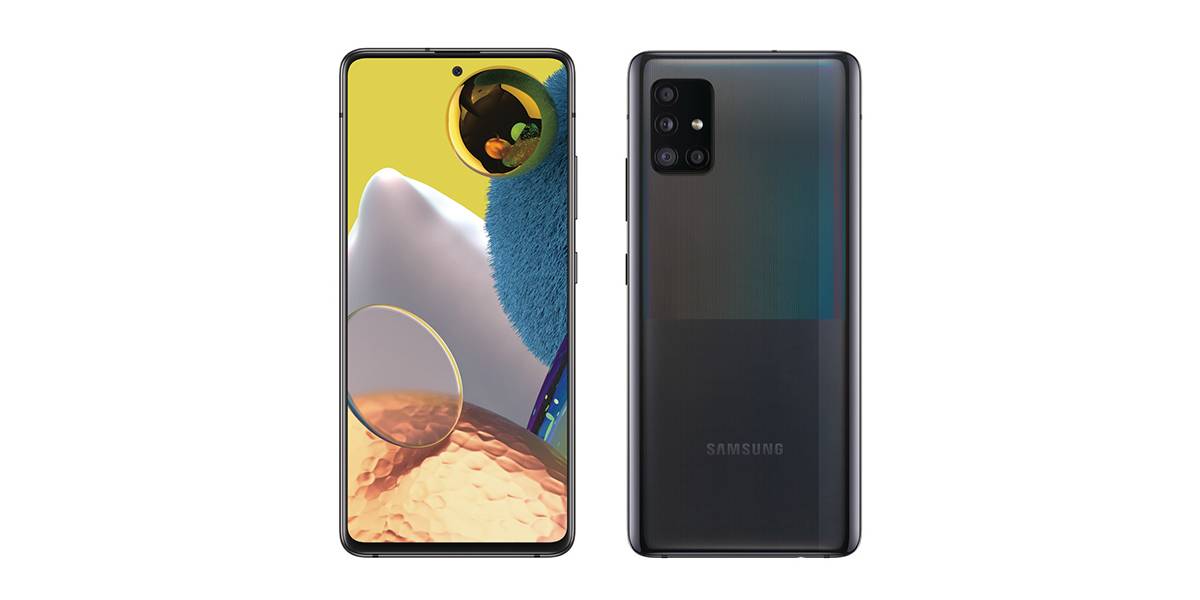 Galaxy A51 5G press render