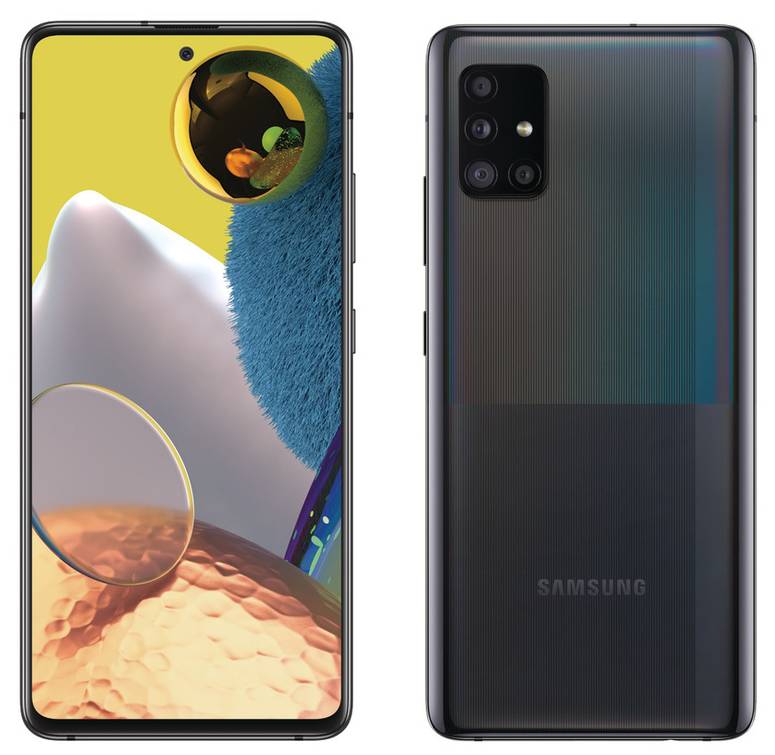 Galaxy A51 5G press render