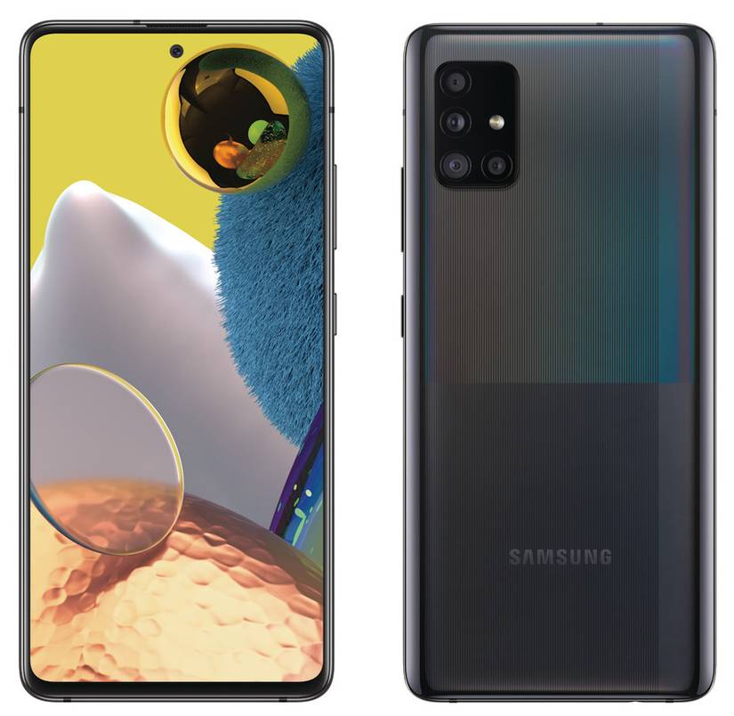 Galaxy A51 5G press render