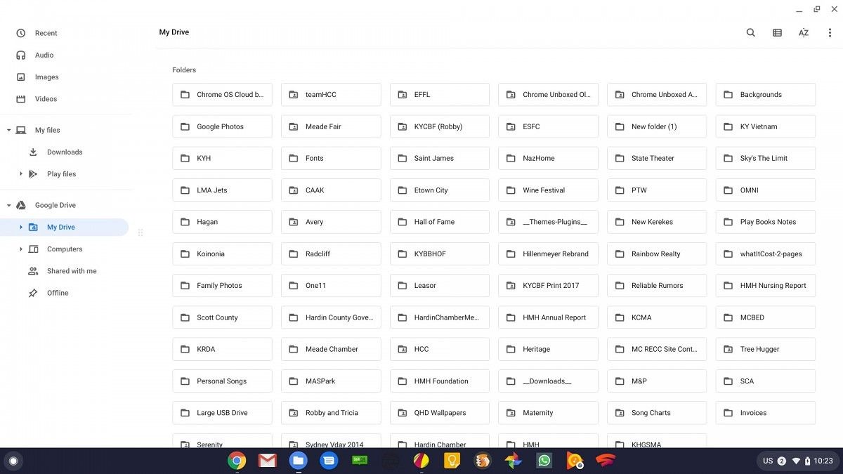 Chrome OS 82 tests Material Theme for Files and revamped Linux terminal