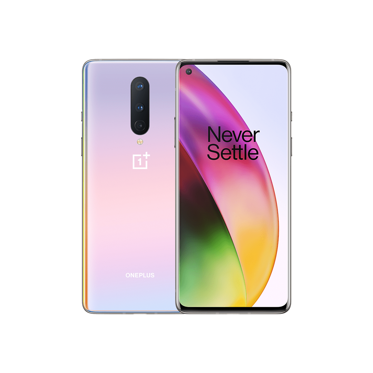 The OnePlus 8 5G is a flagship phone from last year packing a 6.55-inch 90Hz AMOLED display, Qualcomm's Snapdragon 865 chip, 8GB RAM, and up to 128GB storage.