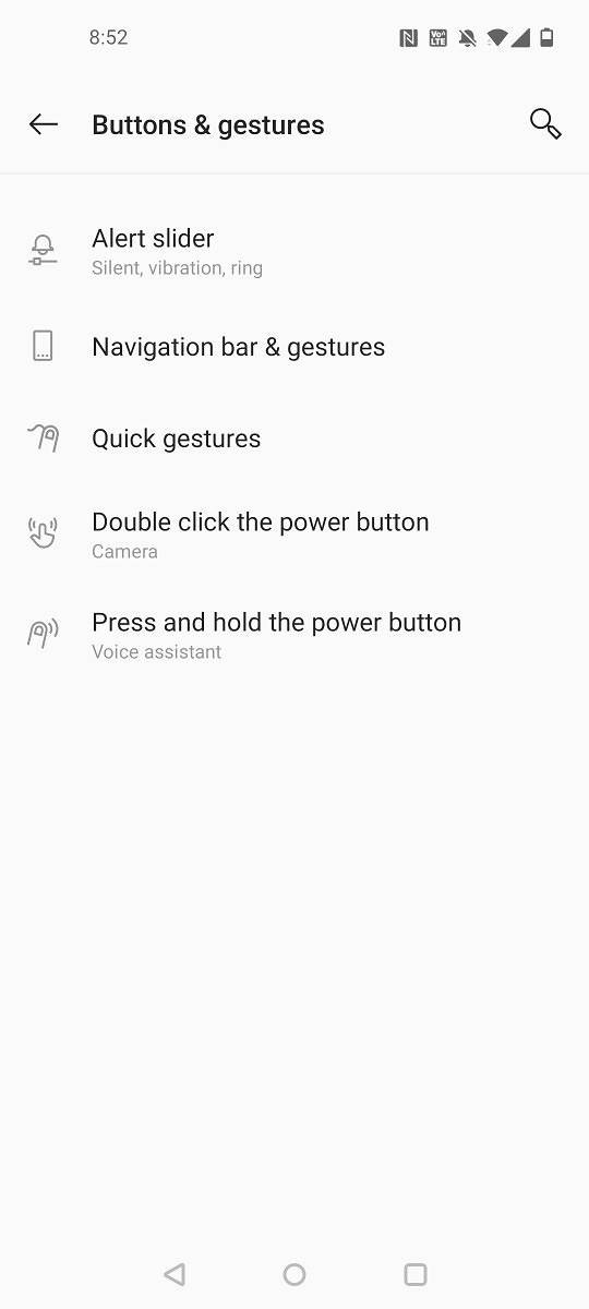 OxygenOS on OnePlus 8