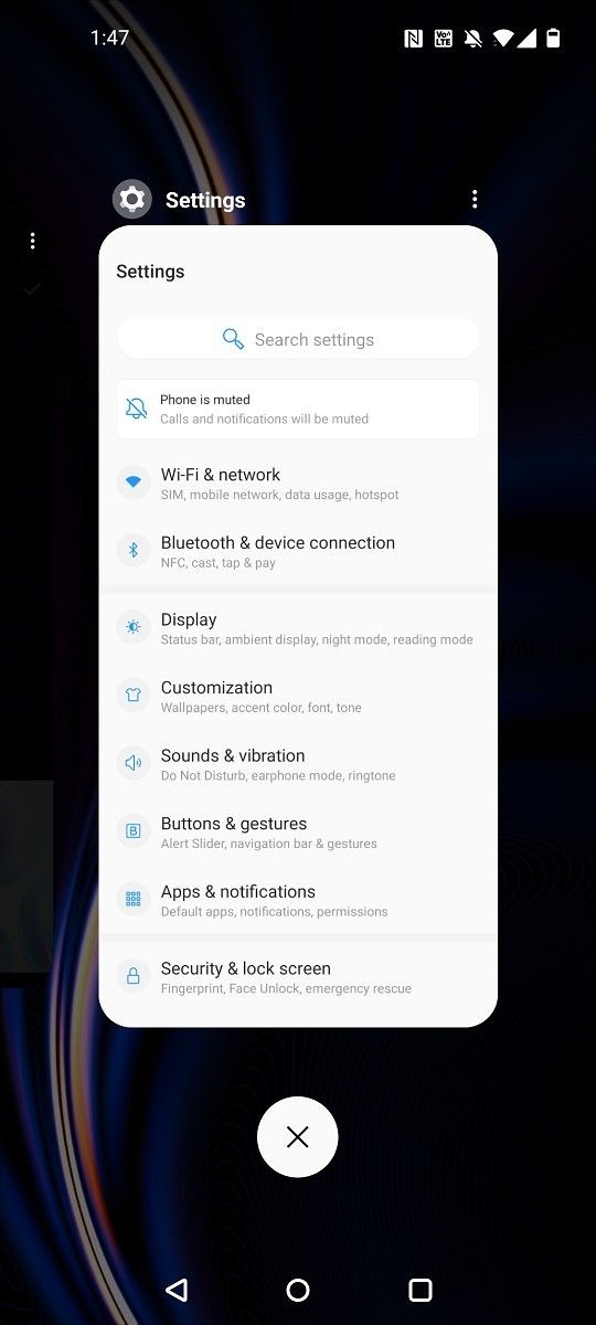 OxygenOS on OnePlus 8
