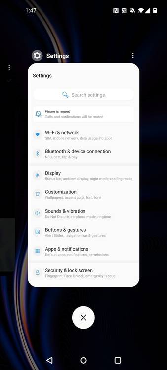 OxygenOS on OnePlus 8