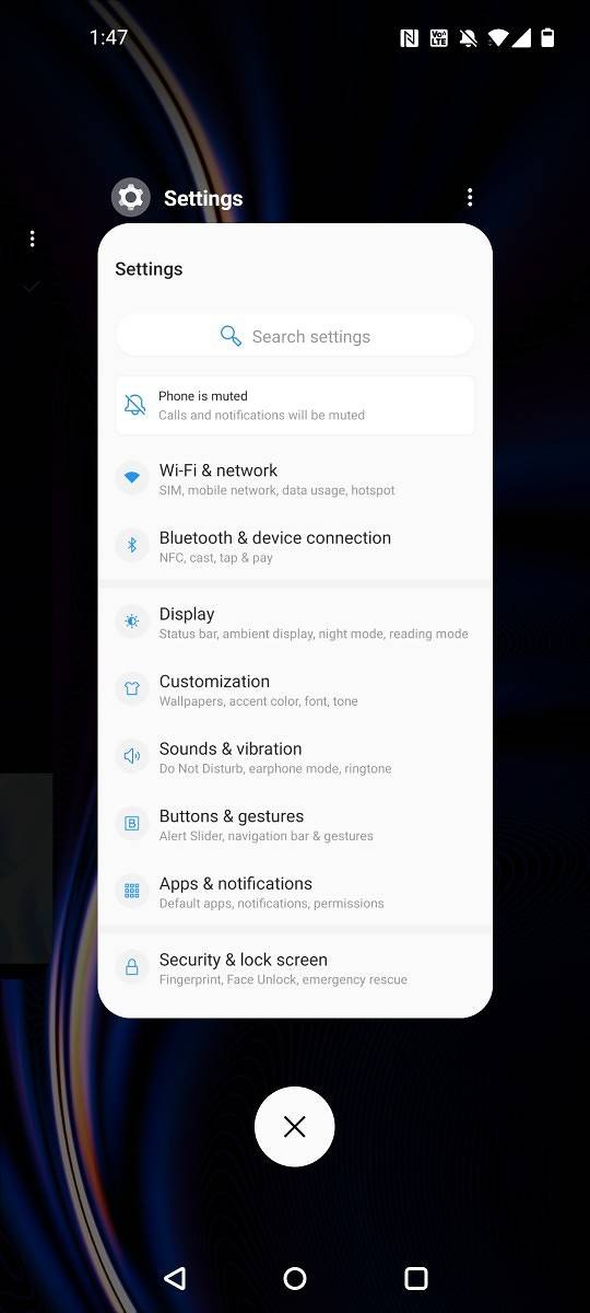 OxygenOS on OnePlus 8