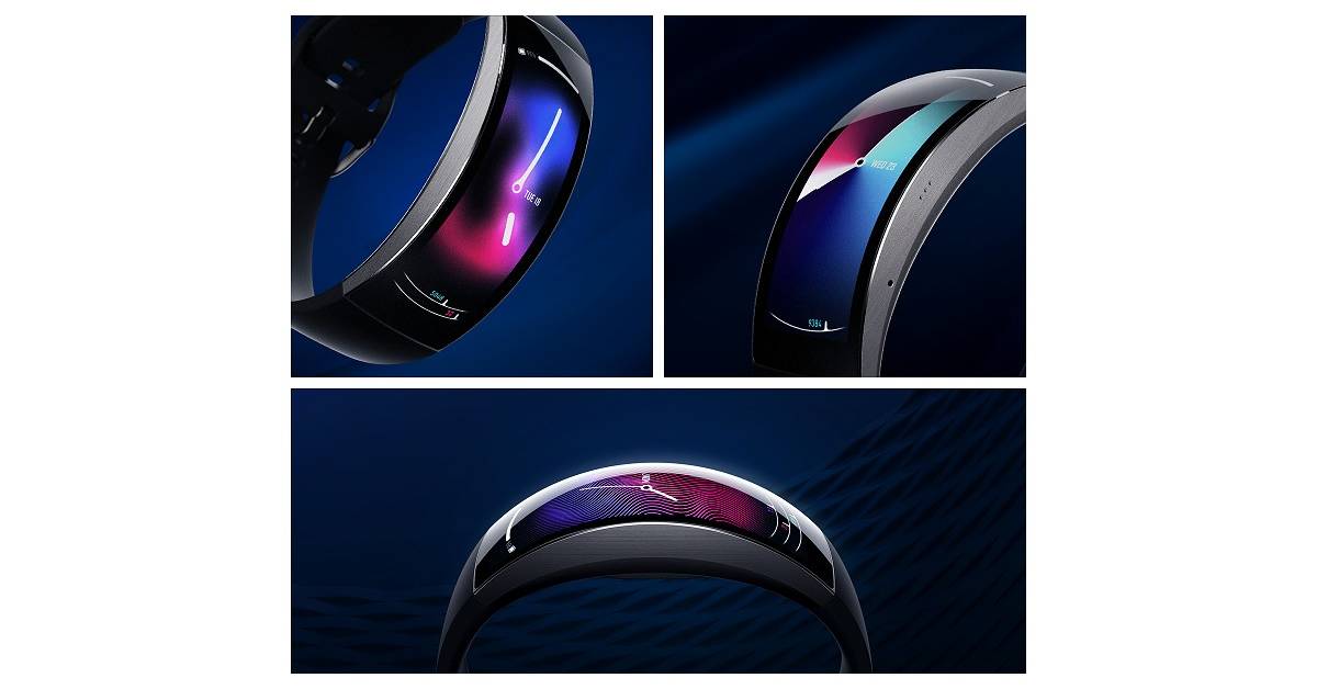 Huami's Amazfit X smartwatch with a wraparound OLED display is now