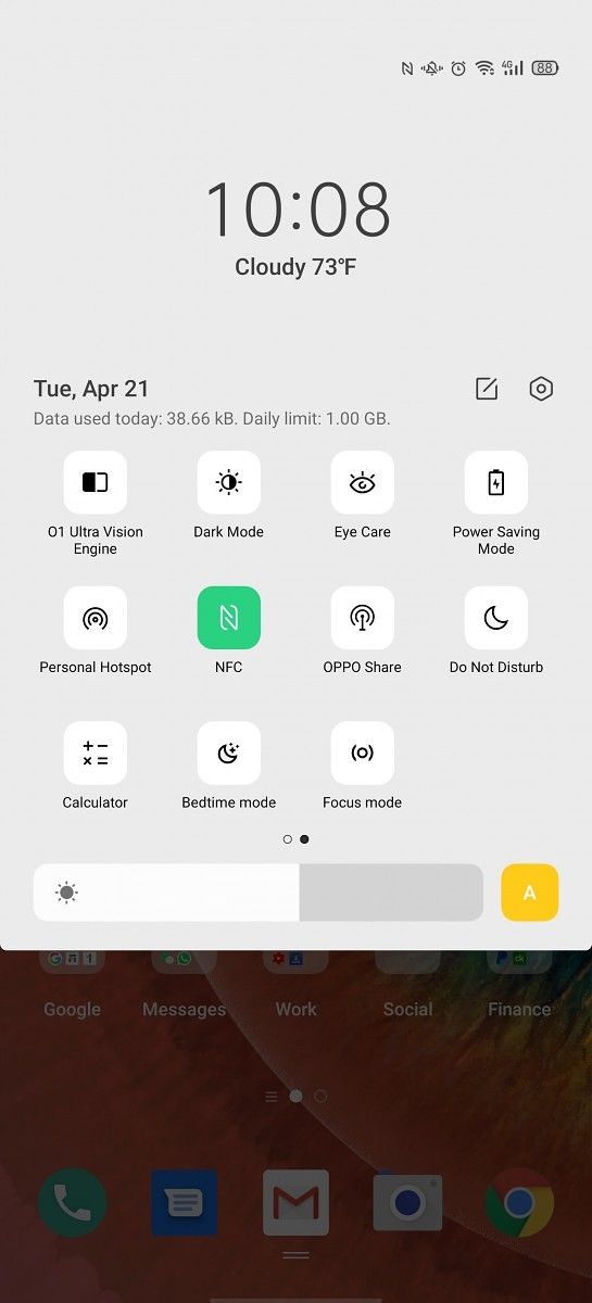 Digital wellbeing bedtime mode