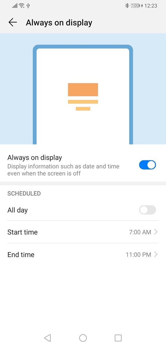 EMUI 9 and Magic UI 2 lock screen