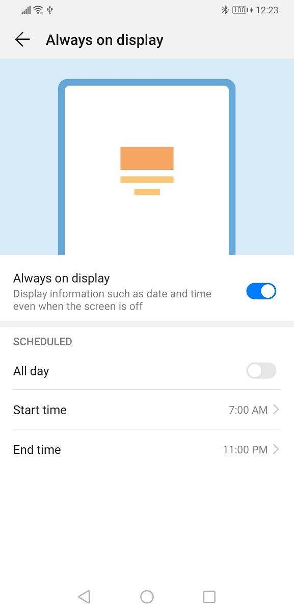 EMUI 9 and Magic UI 2 lock screen