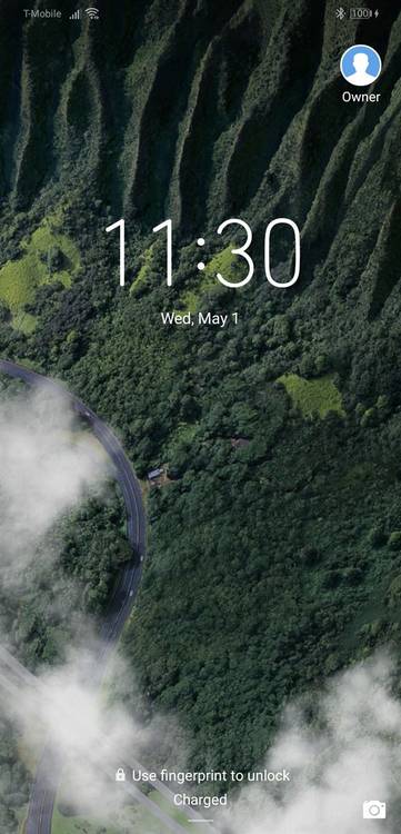 EMUI 9 dark theme