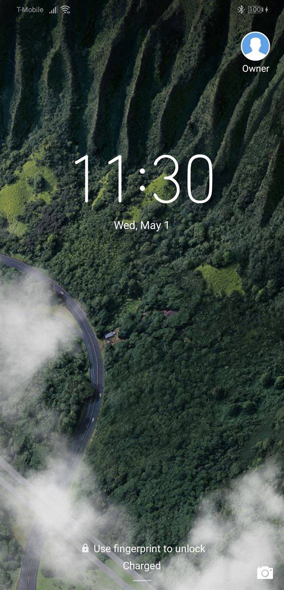 EMUI 9 dark theme
