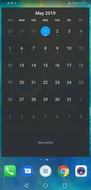 built-in dark theme