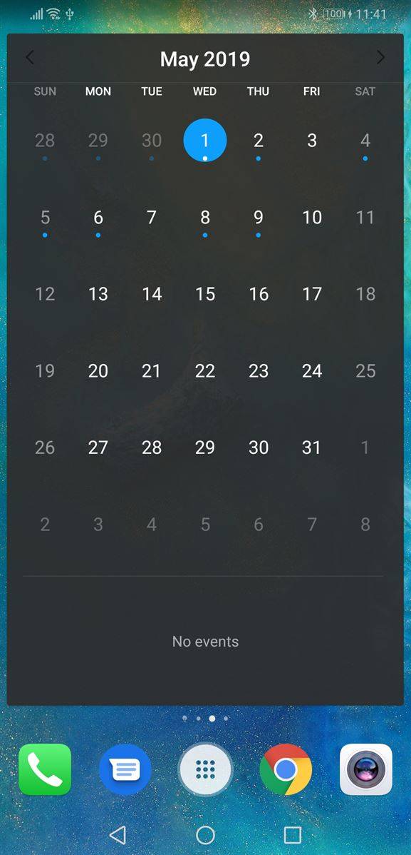 built-in dark theme