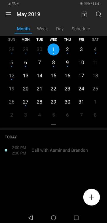 built-in dark theme