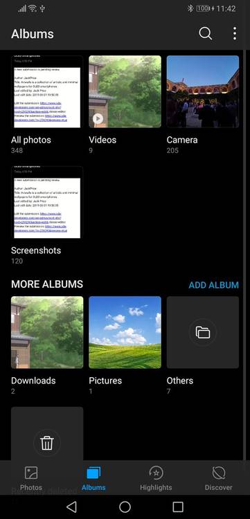 built-in dark theme