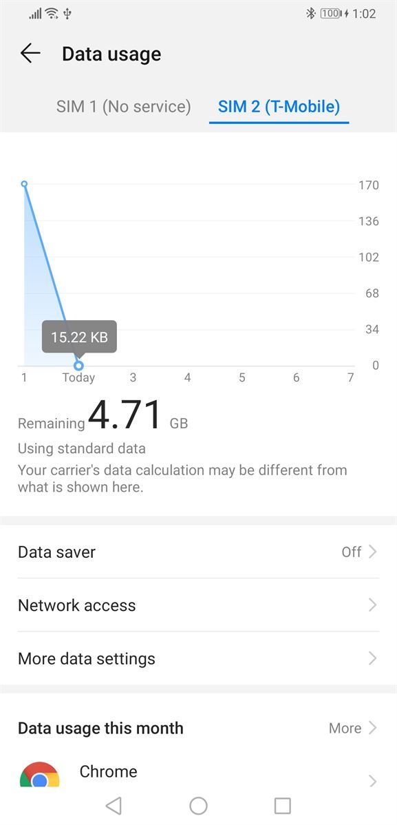 EMUI 9 and Magic UI 2 network settings