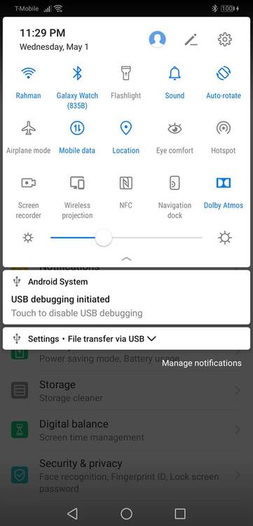 EMUI 9 default theme