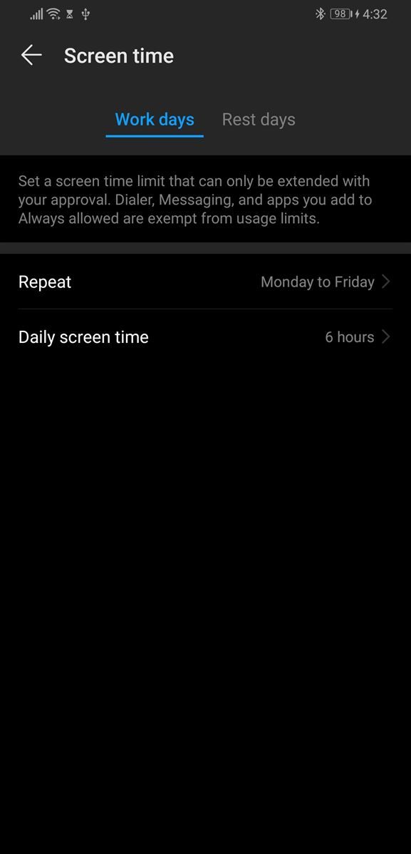 EMUI 9 and Magic UI 2 Digital Balance