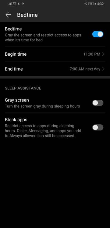 EMUI 9 and Magic UI 2 Digital Balance