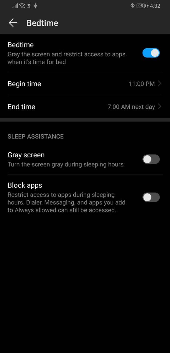 EMUI 9 and Magic UI 2 Digital Balance