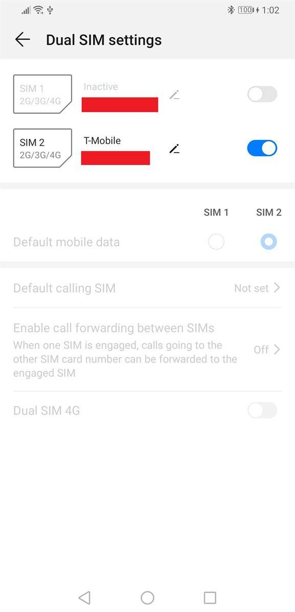 EMUI 9 and Magic UI 2 network settings