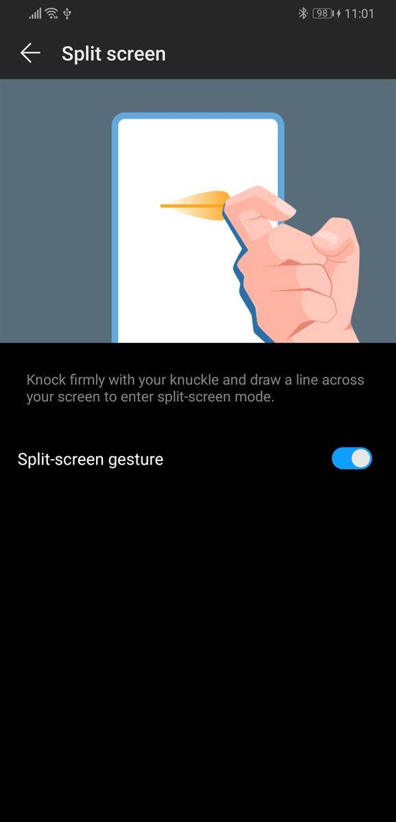 EMUI 9 and Magic UI 2 motion control