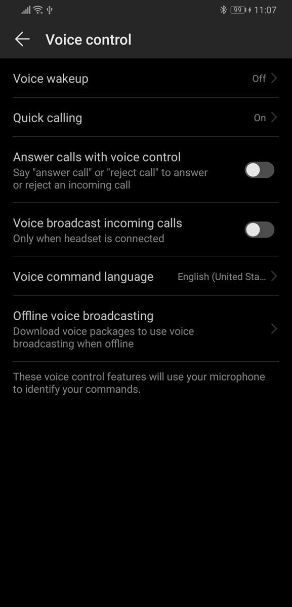 EMUI 9 and Magic UI 2 voice control