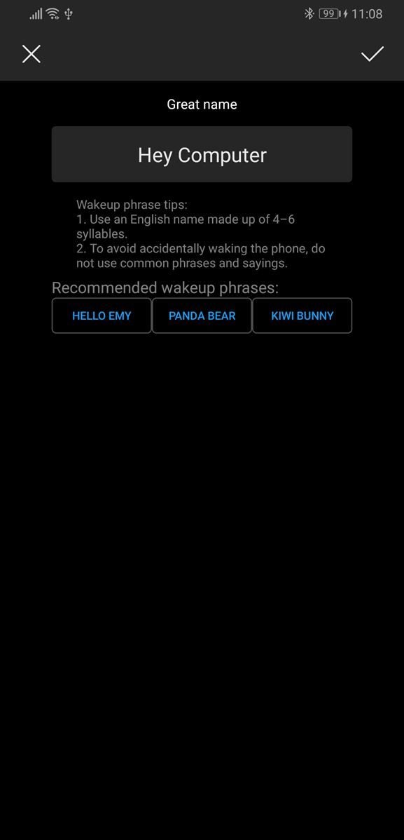 EMUI 9 and Magic UI 2 voice control