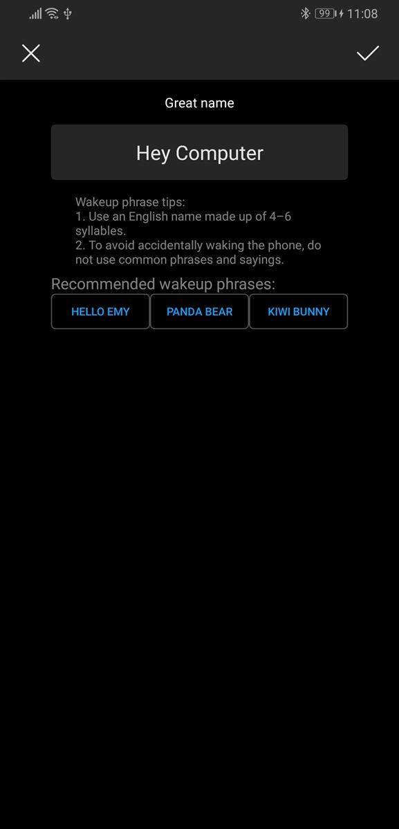 EMUI 9 and Magic UI 2 voice control