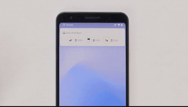 Fast Pair Battery Notifications