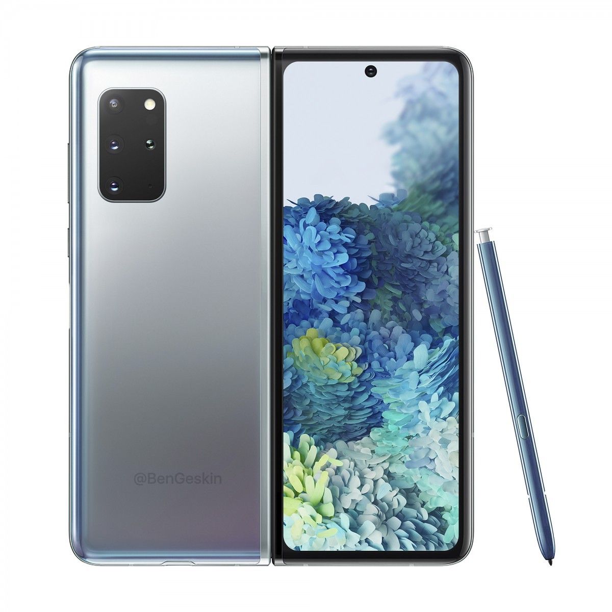 Samsung Galaxy Fold 2 concept render