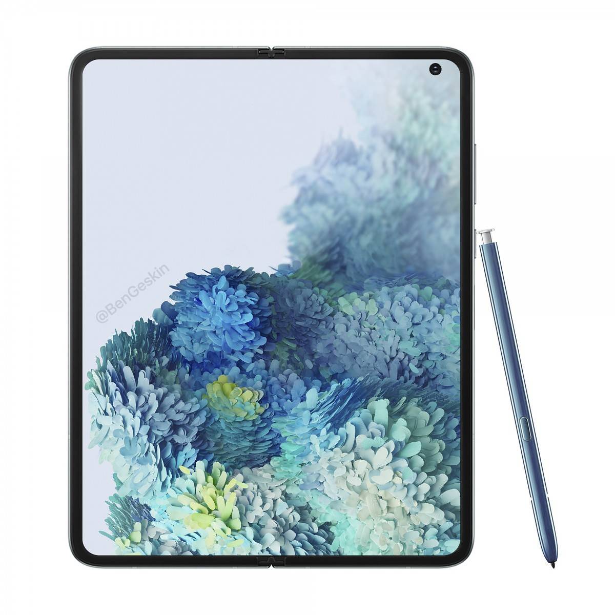 Samsung Galaxy Fold 2 concept render