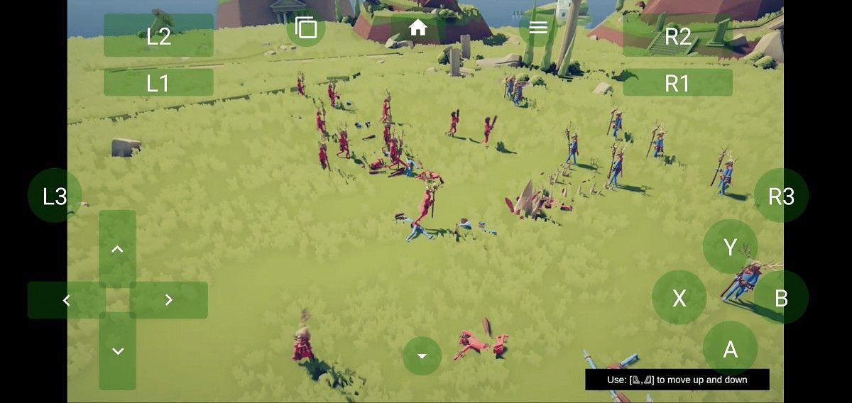 Touch screen controls on Microsoft xCloud with Cloverplay
