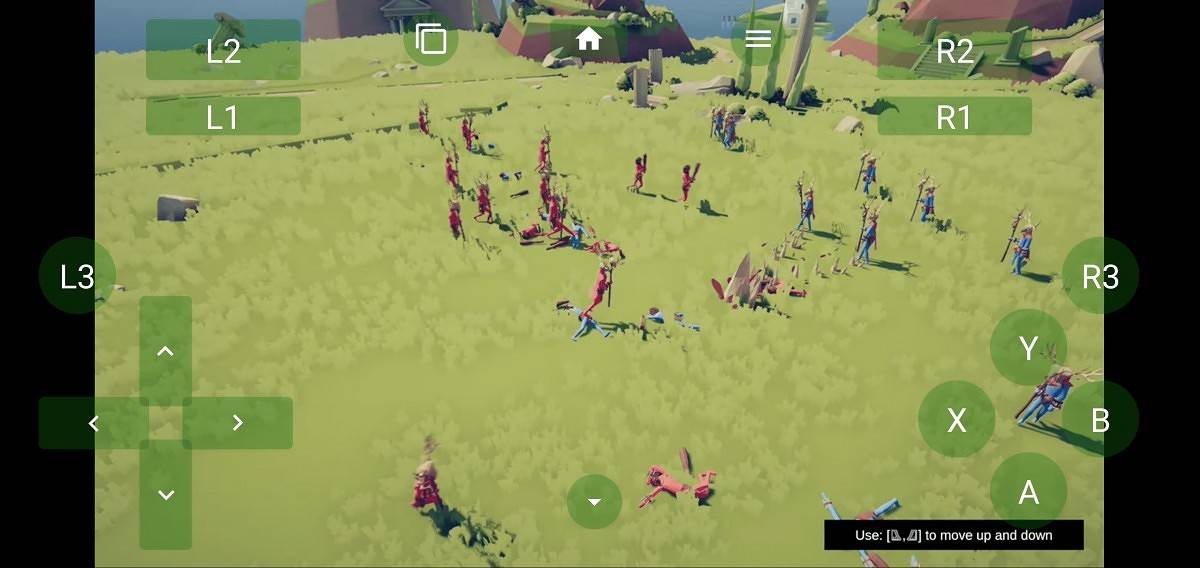 Touch screen controls on Microsoft xCloud with Cloverplay